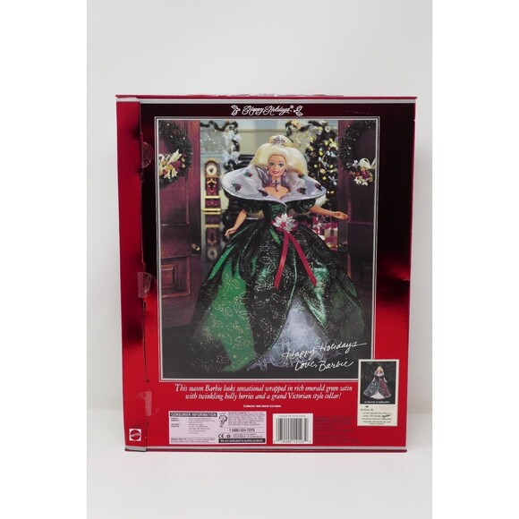 Mattel Happy Holidays Special Edition 1995 Barbie Doll NRFB - Picture 5 of 9